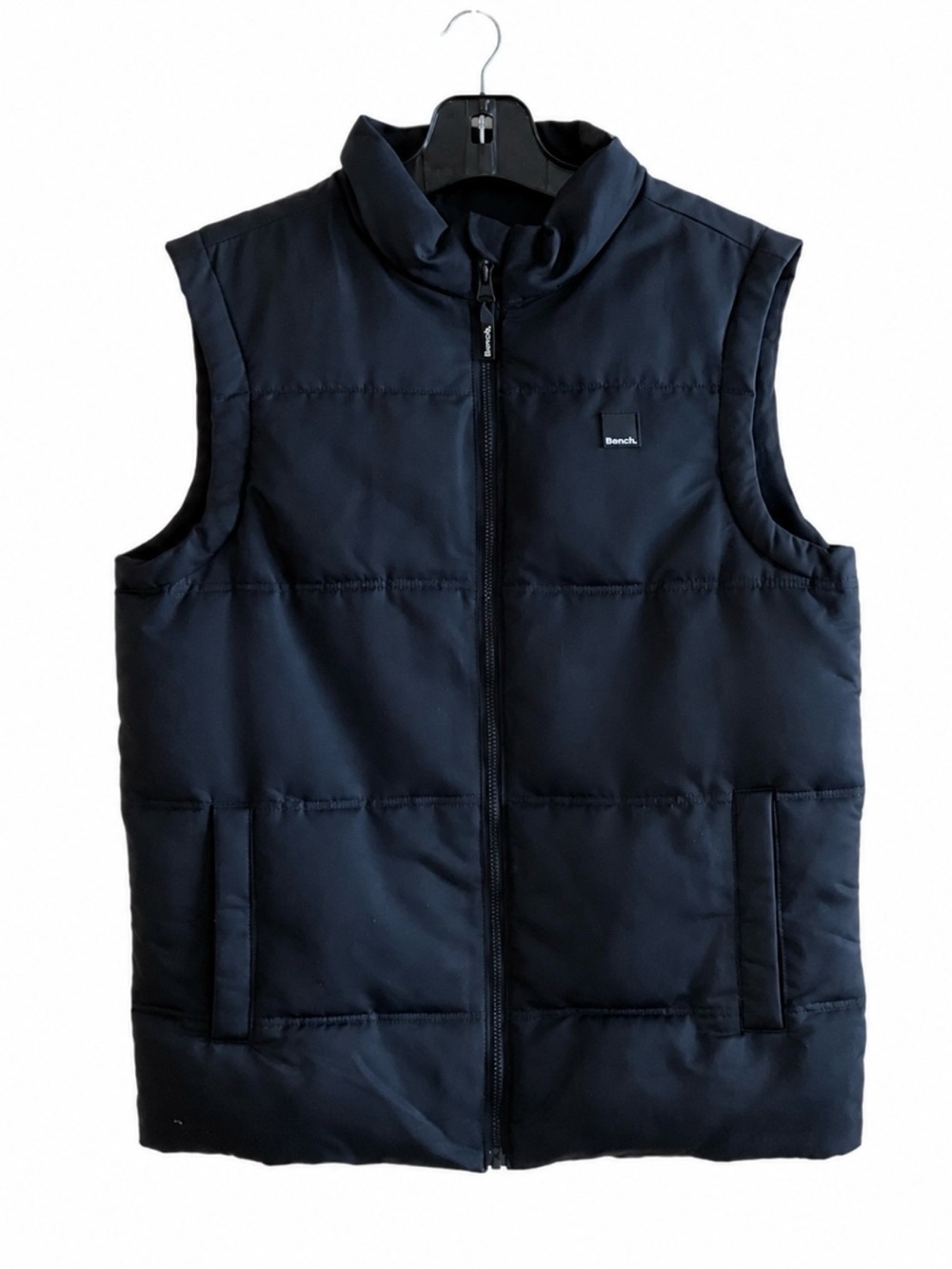 Bench Men’s Black Quilted Puffer Vest Size Small